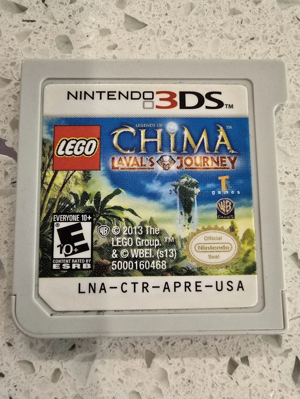 Bundle Lot 2 LEGO Nintendo Games DS Batman The Videogame 3DS Chima Lavals Return